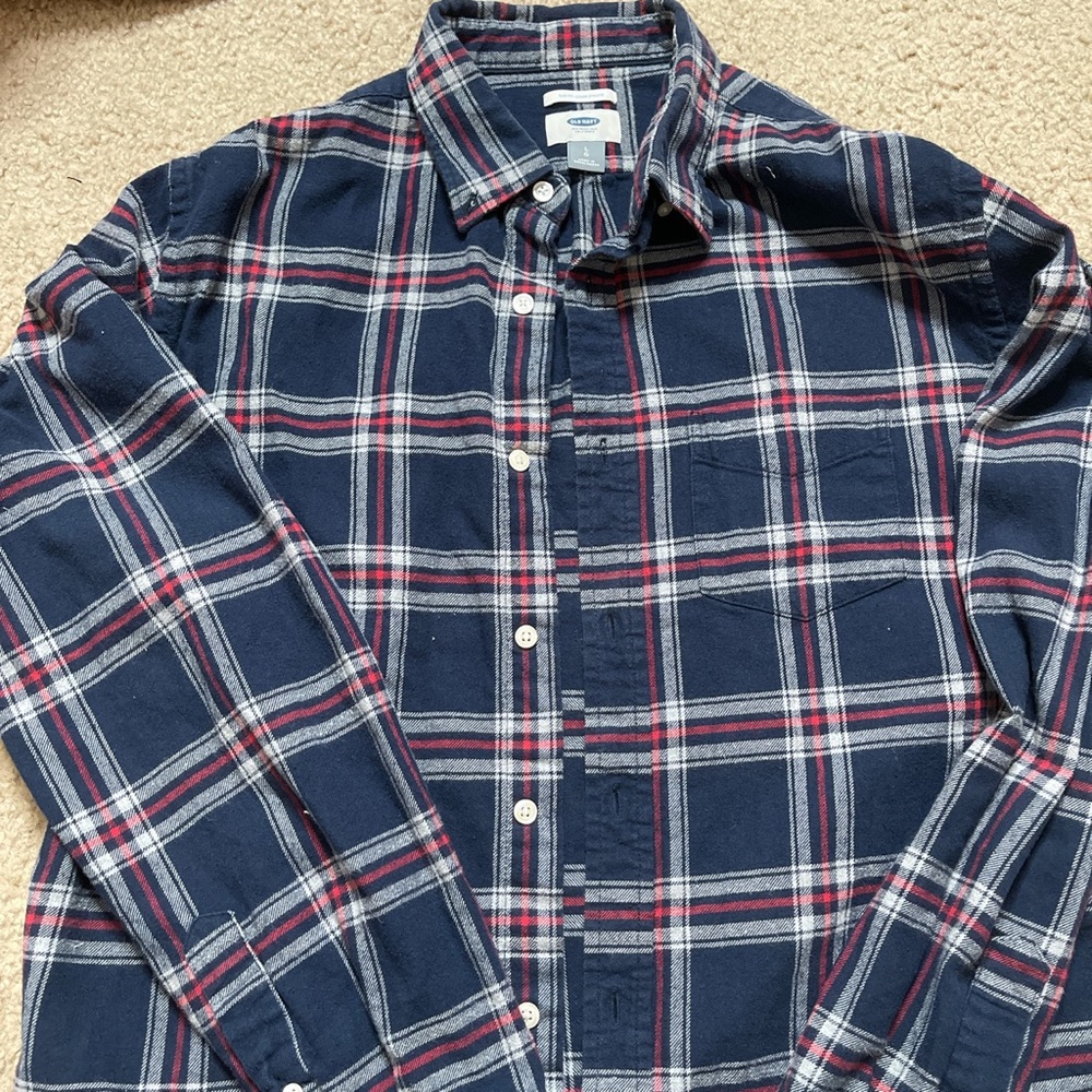 Old Navy Flannel (Navy)